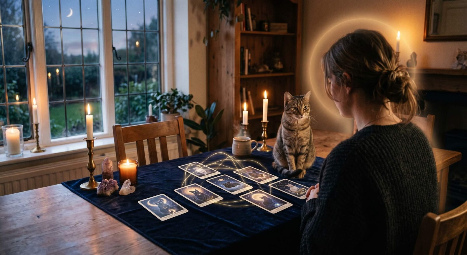 Cat Tarot Divination
